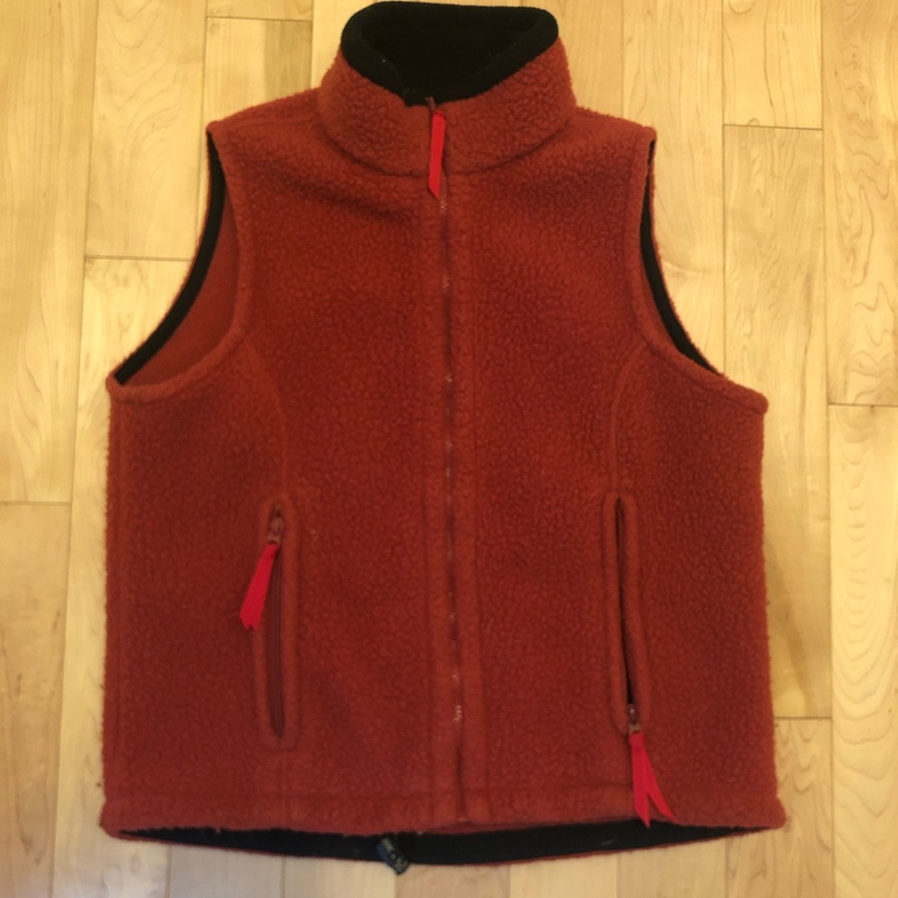L.L. Bean cozy fleece vest